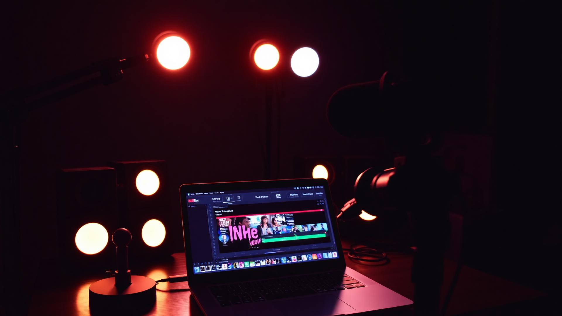 Content creator workspace